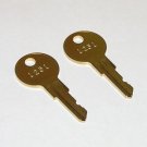 2 - 1251 Replacement Keys fit Beverage Air Refrigeration Equipment 2 - 1251 Replacement Keys fit Beverage Air Refrigeration Equipment