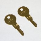 2 - 1454 Replacement Keys fit Beverage Air Refrigeration Equipment
