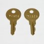 2 - FX252 Keys fit older ITE Electrical Breaker Panel Panelboard Trim Locks