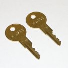2 - HL312 Replacement Keys fit Hobart & Victory Refrigeration Equipment