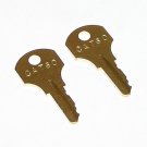 2 - CAT60 Electrical Breaker Panelboard Keys fit Corbin GE Trumbull Square D