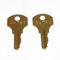 2 - CAT60 Electrical Breaker Panelboard Keys fit Corbin GE Trumbull Square D