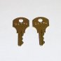 2 - CAT74 Replacement Keys fit Bobrick Restroom Dispensers