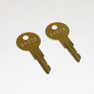 2 - BH005 Replacement Keys fit FireTech J L Industries Samson Fire Equipment