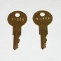 2 - PK556 Keys Fit Pollak Ignition Switches, Aerial Lift Work Platforms