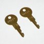 2 - B352B Replacement Keys fit Securitron Panels & Bobrick Vending Coin Boxes