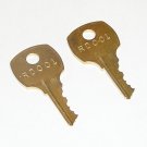 2 - RD001 Replacement Keys fit Delfield Refrigeration Equipment