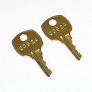 2 - C 92A C092A AMI Rowe Jukebox Replacement Cabinet Keys fit CompX National