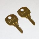 2 - C94A C094A AMI Rowe Jukebox Replacement Cabinet Keys fit CompX National