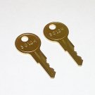 2 - 501CH Keys fit Siemens 30mm Electrical Key Switch, Elevator Floor Lockout