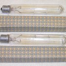 Lot of 2 Westinghouse 25T6-1/2 Clear Intermediate Base 25 Watt Tubular Lamp Bulb