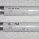 Lot of 2 Sylvania FO17/741 4100K Octron 17 Watt Fluorescent Lamp Bulb F17T8 24"