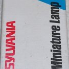Box of 10 Sylvania 161 Miniature Lamps 14 Volt .19 Amp T-3 1/4 Wedge Base