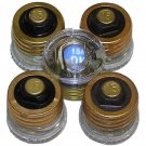 Lot of 5 Eagle 690-15 Amp Edison Base Glass Plug Fuses Buss W15 W 15 Equivalent