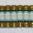 Lot of 10 Type ECN 50 Amp Econ Dual Element Time Delay Fuses FRN 50 equivalent