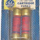 2 Pack GE 37560 60 Amp One Time Cartridge Fuses - Vintage NOS