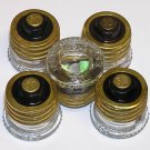 Lot of 5 Eagle 690-30 Amp Edison Base Glass Plug Fuses Buss W30 W 30 Equivalent
