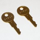 2 - CH510 Replacement Keys fit Securall Safety Cabinets