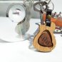Personalized Guitar Keychain with Engraved Pick – Custom Acoustic Guitar Gift