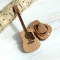 Engraved Guitar Pick Box with Personalized Pick, Custom Gift for Guitarist, Musician or Music Lover