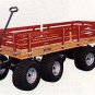 870 SpeedWay Express 26" x 58" Amish Made Toy Wagon 1400#