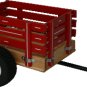 MC1 SpeedWay 14" x 20" Mini Trailer with Rack Sides Amish Made Wagon