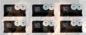 R119-6 Rada Cutlery Quick Edge Knife Sharpener with Hardened Steel Wheels (Pack of 6)