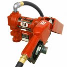 FR1210GEA Tuthill/FillRite 12vDC 15 GPM Gasoline/Diesel Fuel Transfer Pump w/ auto nozzle (BSPP)