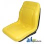 VG11696 John Deere Gator Seat 18" YELLOW Replaces AM121752, AM129969