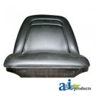 TM555BL Universal Michigan Deluxe Cushion Style Seat w/o Slide Track BLACK