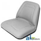 TM555GR Universal Michigan Deluxe Cushion Style Seat w/o Slide Track GRAY
