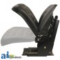 TF222BL Universal Flip-Up Tractor Seat Trapezoid Back BLACK
