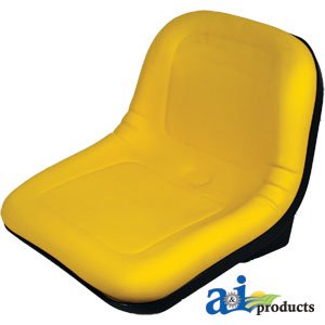 AM133476 John Deere CX, 4x2 Gators Seat 15" YELLOW Replaces AM123636, AM129968