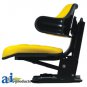 W222YL John Deere Utility Tractor Seat (Yellow)