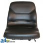 CS128-1V Universal Highback Dishpan Tractor Seat BLACK