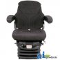 MSG95GGRC-ASSY Air Ride Tractor/Truck Seat Assembly CHARCOAL MATRIX CLOTH