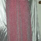 Sexy Coral Shimmer Mermaid Cocktail Gown