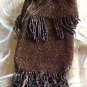 Copper Beaded Drawstring Purse