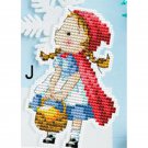 BXT022J Counted Cross Stitch Set Christmas DIY Magnet Decoration