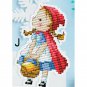 BXT022J Counted Cross Stitch Set Christmas DIY Magnet Decoration
