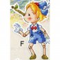 BXT022F Holiday Cross Stitch Kit Counted DIY for Refrigerator