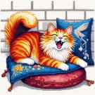 11CTJ4-5784 Counted Cross Stitch Kit for Fridge Holiday Decoration