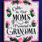 Floral Best Moms Grandma Mothers Day Sign Wall Art Hanger Plaque Flowers Decoration Floral Best Moms Grandma Mothers Day Sign Wall Art Hanger Plaque Flowers Decoration