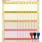 (Set with 4 Items) - My to do List_Planner_Progress Charts) + 3 Magnetic Dry Erase Marker v2 (Set with 4 Items) - My to do List_Planner_Progress Charts) + 3 Magnetic Dry Erase Marker v2