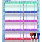 (Set with 4 Items) - My to do List_Planner_Progress Charts) + 3 Magnetic Dry Erase Marker v4 (Set with 4 Items) - My to do List_Planner_Progress Charts) + 3 Magnetic Dry Erase Marker v4