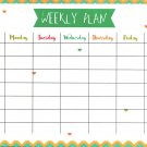Magnetic Dry Erase Calendar - (Full Sheet Magnetic) - v7