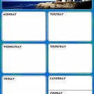 Magnetic Dry Erase Calendar - Weekly Planner _ Locker Wallpaper - (Full sheet Magnetic) - v5 Magnetic Dry Erase Calendar - Weekly Planner _ Locker Wallpaper - (Full sheet Magnetic) - v5