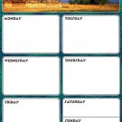 Magnetic Dry Erase Calendar - Weekly Planner _ Locker Wallpaper - (Full sheet Magnetic) - v6 Magnetic Dry Erase Calendar - Weekly Planner _ Locker Wallpaper - (Full sheet Magnetic) - v6