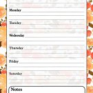 Magnetic Dry Erase Calendar - White Board Planner for Refrigerator - 3_026 Magnetic Dry Erase Calendar - White Board Planner for Refrigerator - 3_026