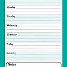 Magnetic Dry Erase Calendar - White Board Planner for Refrigerator - Aquamarine 3_014 Magnetic Dry Erase Calendar - White Board Planner for Refrigerator - Aquamarine 3_014